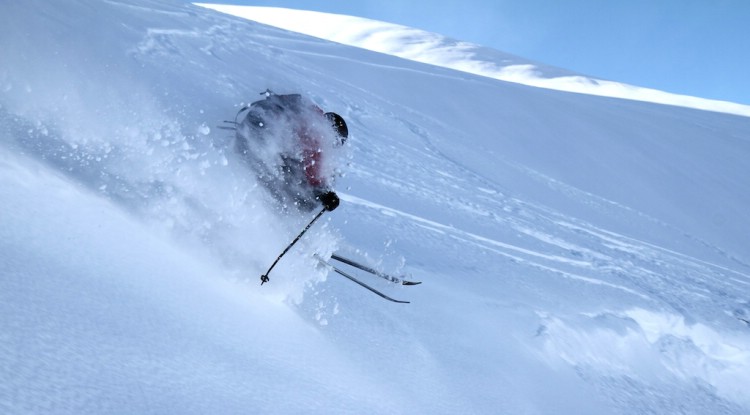 Heliski Riksgränsen 29 Mars. Photo: Carl Lundberg