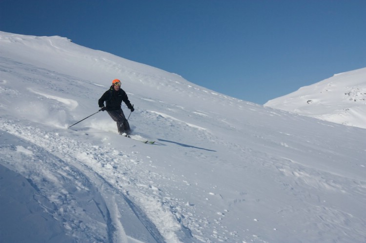  Heliski Riksgränsen, April 18 2009. Photo: Carl Lundberg