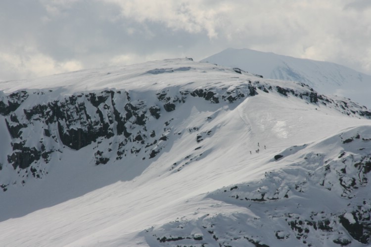 Heliski Riksgränsen May 30, 2009. Photo: Andreas Bengtsson