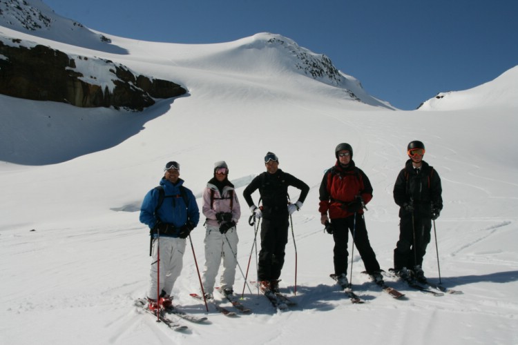 Heliski Riksgränsen May 14, 2009. Photo: Andreas Bengtsson