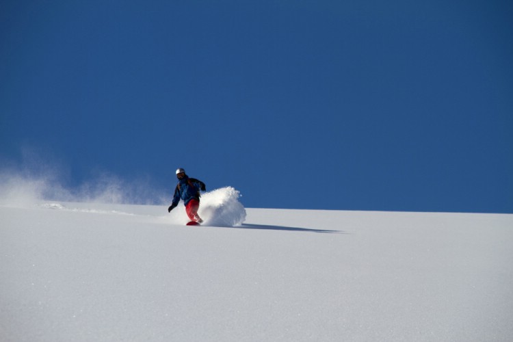 Helge on snowboard. March 18 2010 Photo: Andreas Bengtsson 